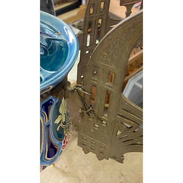 Antique Neo-Gothic Church Chandelier, 1800s For Sale - Image 3 of 10