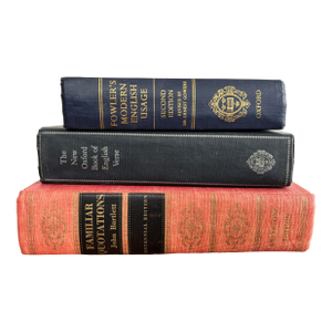 Mid 20th Century English Language Books, Set of 3