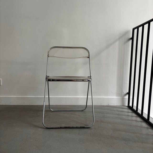 Plia Chairs by Giancarlo Piretti for Castelli, 1970s, Set of 7 For Sale - Image 9 of 17