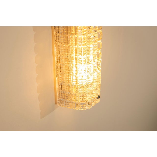 Large Murano Glass Wall Lamp attributed to Venini, Italy, 1970s For Sale - Image 10 of 12