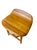 Geiger Attributed Crosshatch Counter Stool by Eoos for MillerKnoll | Solid Walnut Sculptural Wood Bar Stool For Sale - Image 10 of 13