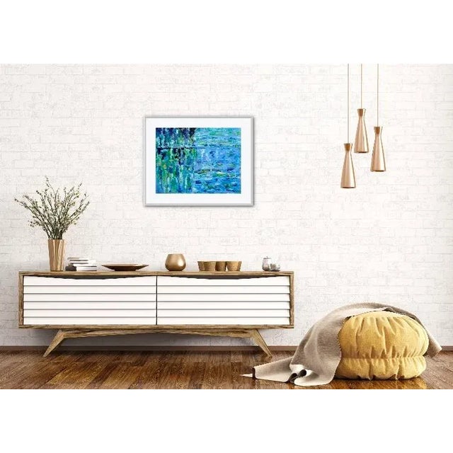 Water Gardens Impressionist Oil Painting For Sale In Reno/Lake Tahoe - Image 6 of 6