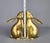 Mid 20th Century Brass Rabbit Bookends - A Pair For Sale - Image 9 of 9