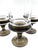 This elegant set from Rosenthal comprises four beautifully shaped white wine glasses made of crystal glass with a clear,...