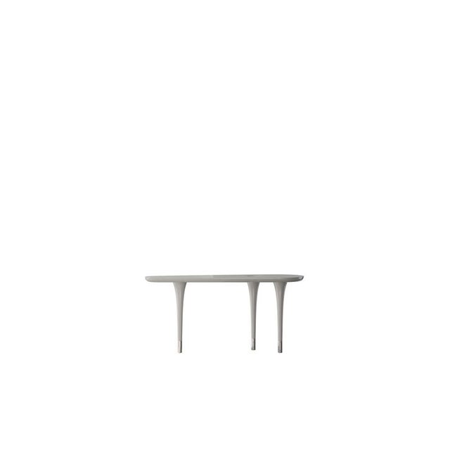 Contemporary Delphine Console Table with Popular Gray Lacquer Finish by Ultramobili For Sale - Image 3 of 12