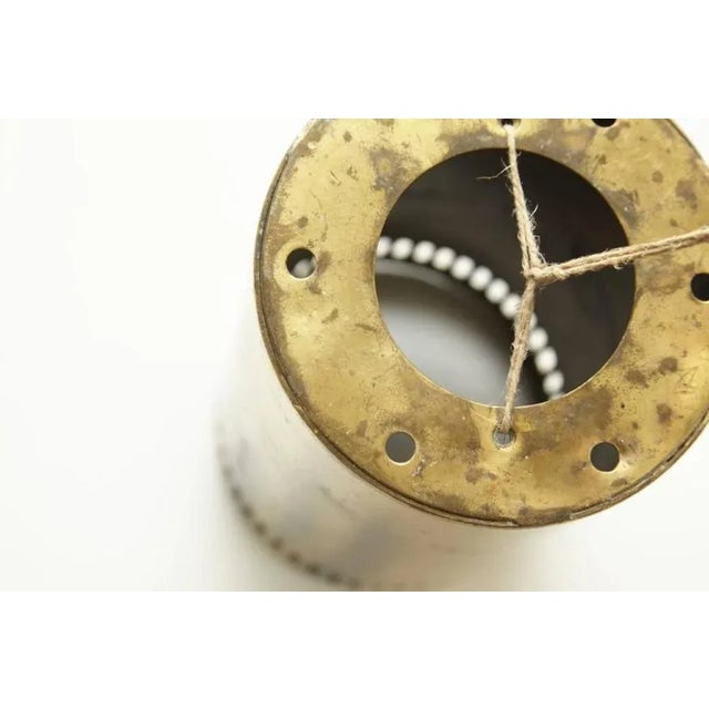 Vintage Metal Pendant Lamp For Sale - Image 5 of 9