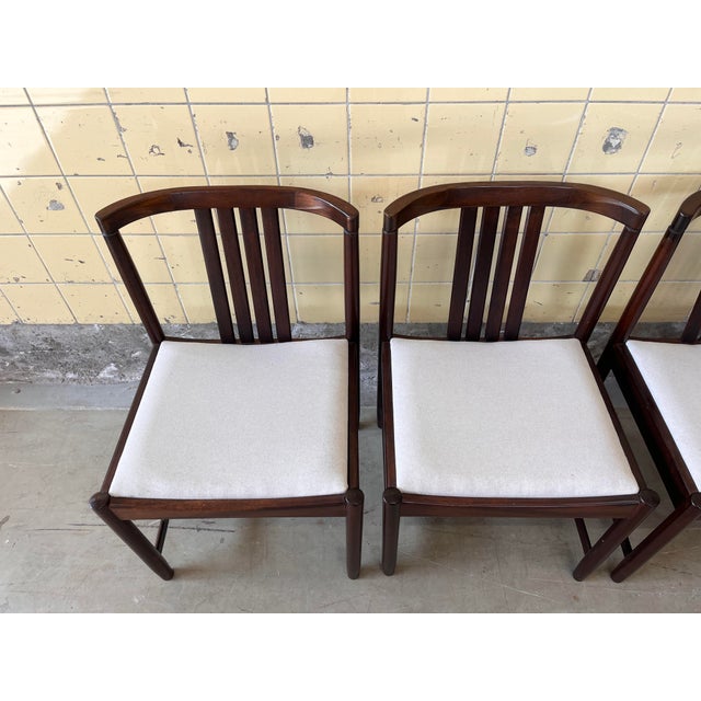 1960s Vintage Dining Chairs by Illum Wikkelsø, 1960s, Set of 6 For Sale - Image 5 of 9