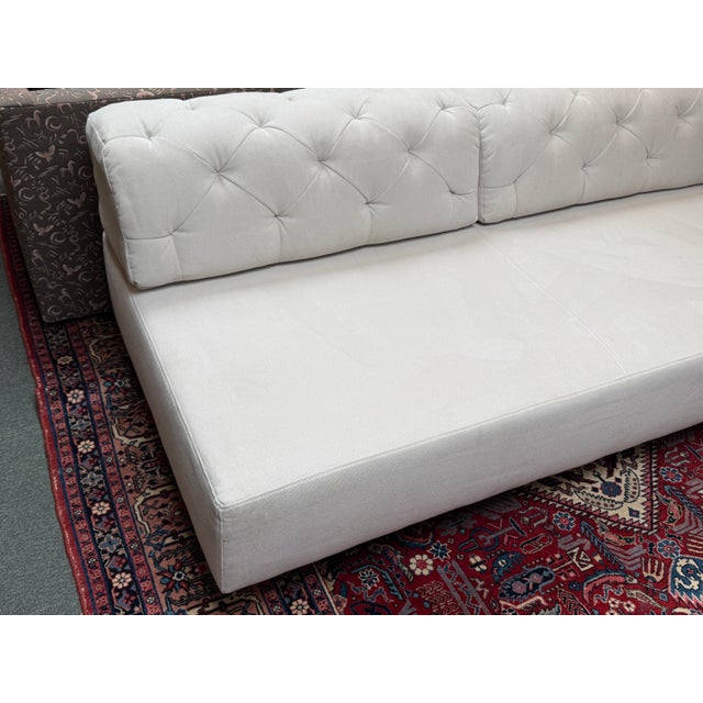 Textile West Elm Tillary Daybed, Ivory For Sale - Image 7 of 12