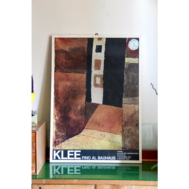 Original Fino Al Bauhaus Exhibition Poster by Paul Klee, Italy, 1972 For Sale - Image 9 of 9