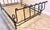 Brown Vintage Signed Brown Jordan "Autumn Guild" Wrought Iron Queen Sleigh Bed For Sale - Image 8 of 16