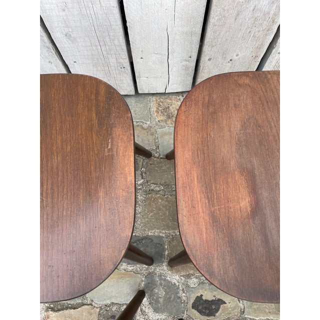 1970s Vintage Stools, 1970s, Set of 7 For Sale - Image 5 of 13