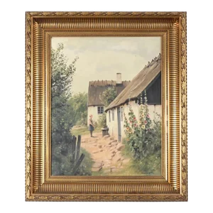 Oil on Canvas by Niels Walseth, Danish (1914-2001)