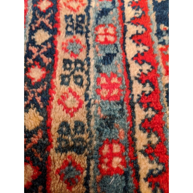 Authentic Handknotted Persian Mir 1940s Rug 9'x12' For Sale - Image 9 of 12