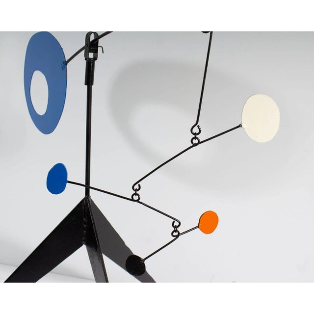Alexander Calder 2024 Metal Modernist Stabile by William Wesley For Sale - Image 4 of 6