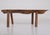 Wood Vintage Wabi-Sabi Bench, 1970s For Sale - Image 7 of 11