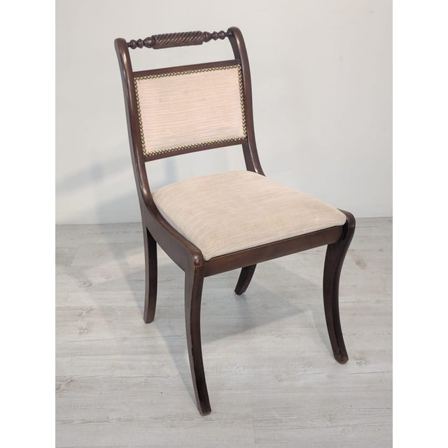 Empire Style Chair, 1975 For Sale - Image 9 of 16