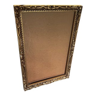 Gold Syroco Gilded Vintage Lightweight Frame Without Glass For Sale