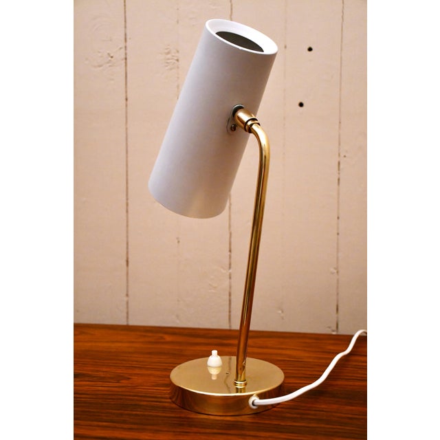 1930s Swedish Modern Table Lamp by Harald Notini for Arvid Böhlmarks Lampfabrik Ab, 1930s For Sale - Image 5 of 13