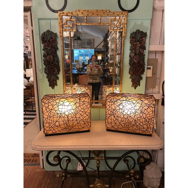 Hand Carved Wooden Vintage Wall Swags Art Sculpture -a Pair For Sale - Image 10 of 10