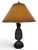 Hollywood Regency Pair of Vintage Bronze Pineapple Table Lamp in the Style of Maitland Smith For Sale - Image 3 of 12