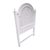 Wood Tall Tommy Bahama Twin Headboards – Lacquered in Super White For Sale - Image 7 of 8