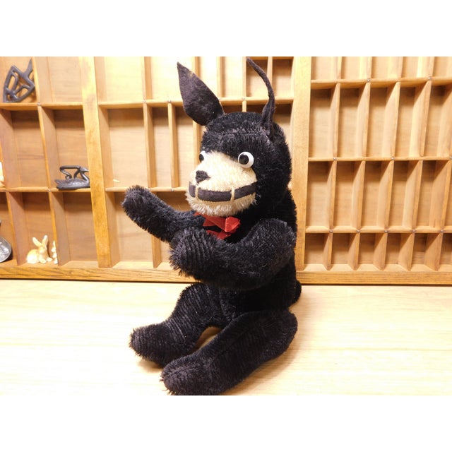 Antique Steiff or Schuco Felix the Cat Mohair Plush C. 1920s For Sale - Image 15 of 15