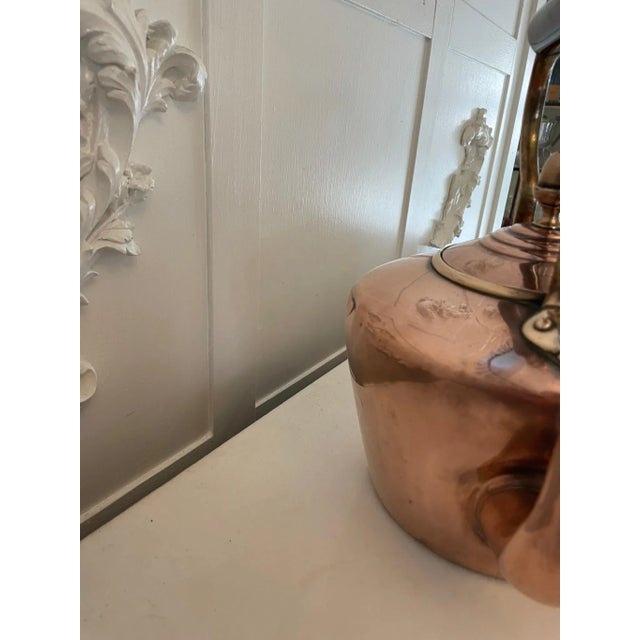 Antique George III Copper Kettle, 1800 For Sale - Image 6 of 7