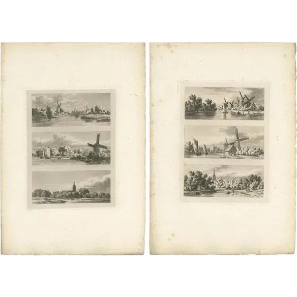 Robert Hills, Flanders and Holland, 1820, Set of 2 For Sale - Image 5 of 5