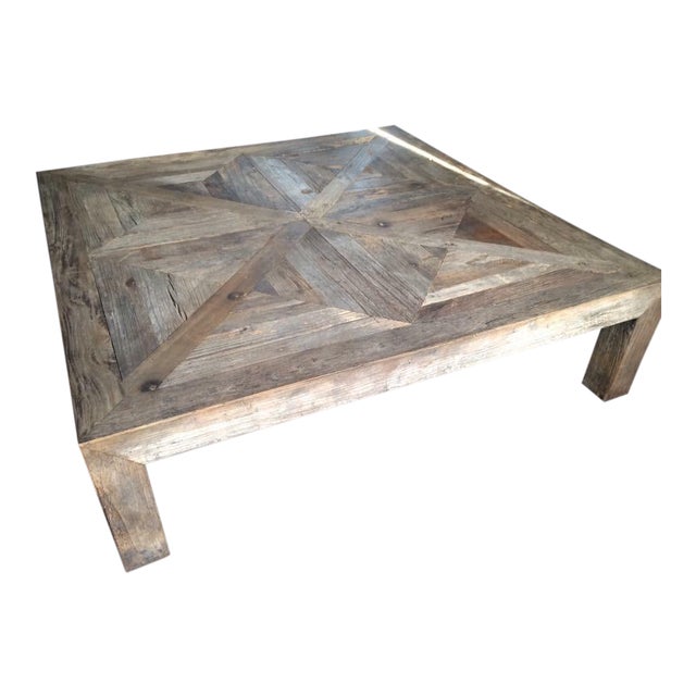 Restoration Hardware Reclaimed Wood Coffee Table Chairish