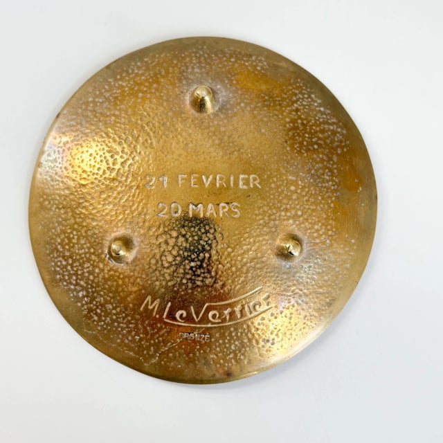 Bronze 1920s Max Le Verrier Signed Bronze Vide Poche Bronze Poissons Catchall For Sale - Image 8 of 10