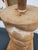 Michael Taylor Vintage Spiral Carved Wood Table Lamp in the Style of Michael Taylor For Sale - Image 4 of 10