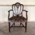 George Hepplewhite Late 18th Century Georgian Heart Back Arm Chair For Sale - Image 4 of 9