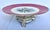 Traditional Antique Late 1800s Old Paris Porcelain Cake Stand With Gilded Koi Fish Pedestal Base For Sale - Image 3 of 13