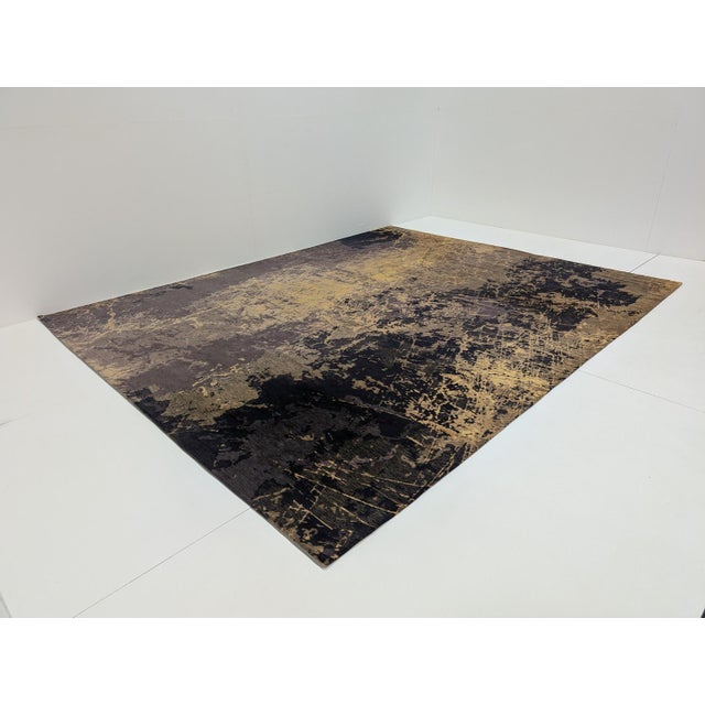 Mad Men Deep Mine Rug by Louis De Poortere For Sale - Image 11 of 13