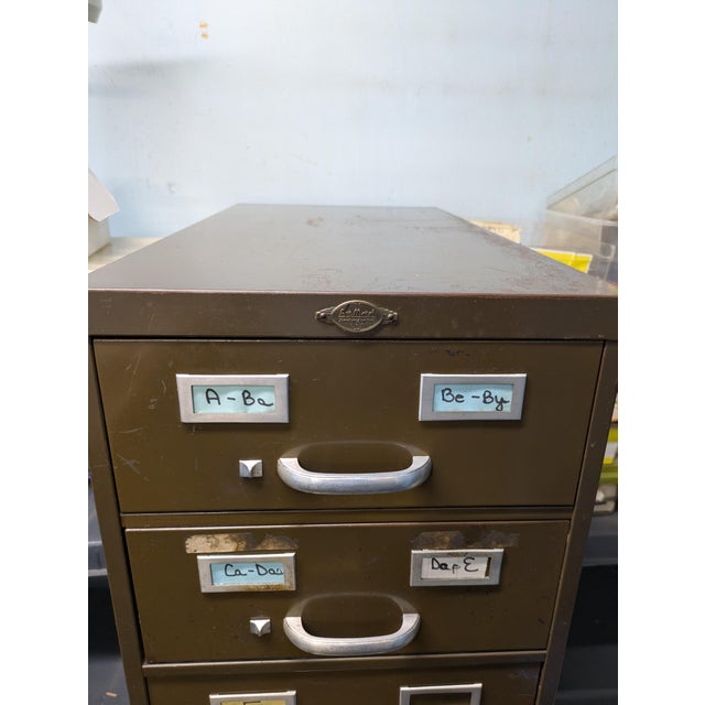 Vintage Filing cabinet taken out of retiring Office Excellent Condition