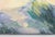 Contemporary Lakeside Landscape Oil on Canvas For Sale - Image 9 of 10
