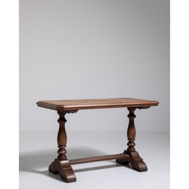Oak Side Table in Original Patina, Antique, France, 19th Century For Sale In Greensboro - Image 6 of 12