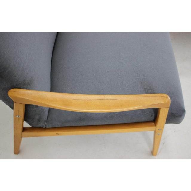 Set of Beech Armchairs, Former Czechoslovakia, 1970s For Sale - Image 14 of 18