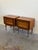 Pair of Mid 20th Century Basic Witz Walnut Nightstands Brutalist Style For Sale In Los Angeles - Image 6 of 10