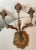 19th Century Antique Ornate 19th Century Italian Gilt Wooden Electrified Wall Sconce Fixture For Sale - Image 5 of 14
