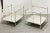 Mid 20th Century French Low Side or End Tables of Silvered Metal and Glass 'Individually Priced' For Sale - Image 5 of 13