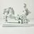 Vintage Home is pleased to offer this vintage plaster sculpture of a Roman Empire Hellenistic Charioteer driving a two-...