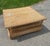 McGuire Vintage Lloyd Flanders Woven Wicker Coffee Table For Sale - Image 4 of 14