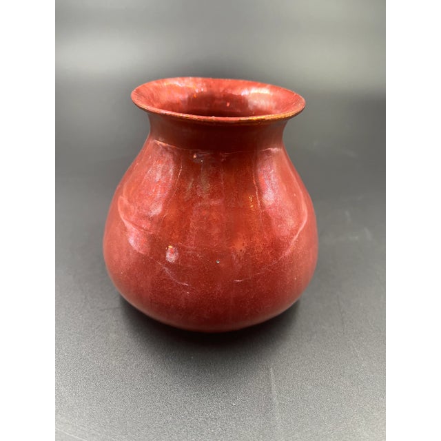 Late 19th Century Earthenware Glazed Delft Petite Pottery Vase For Sale - Image 11 of 13