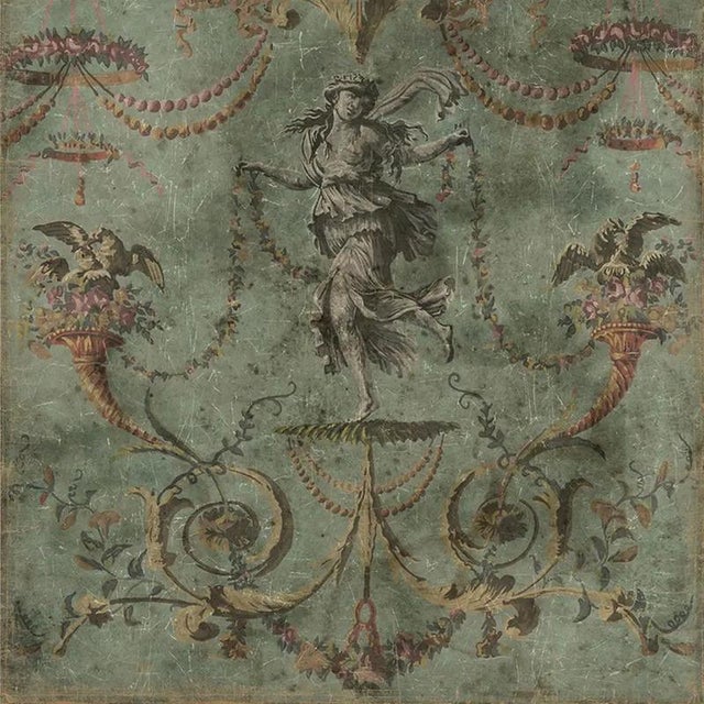 19th Century Style Panoramic Wall Mural on Canvas For Sale - Image 5 of 6