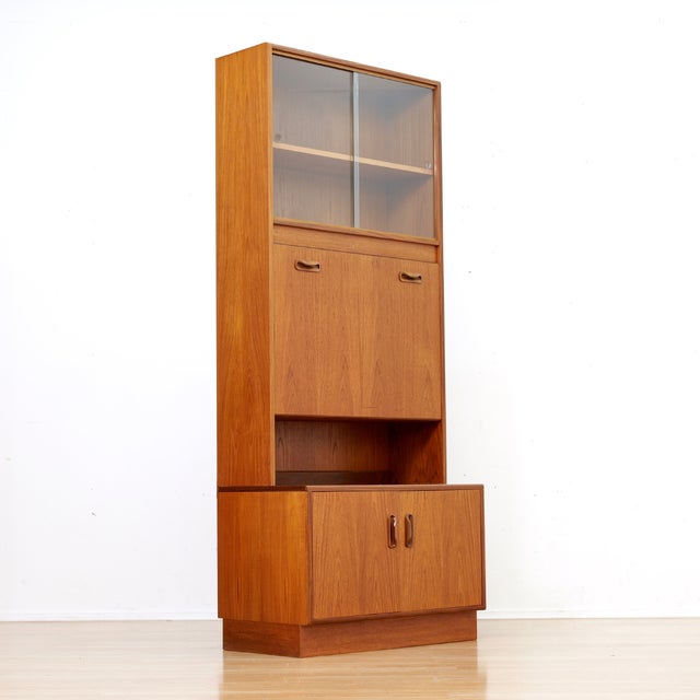 1960s 1960s Mid Century G Plan Teak Bookcase Wall Unit, A Pair For Sale - Image 5 of 15