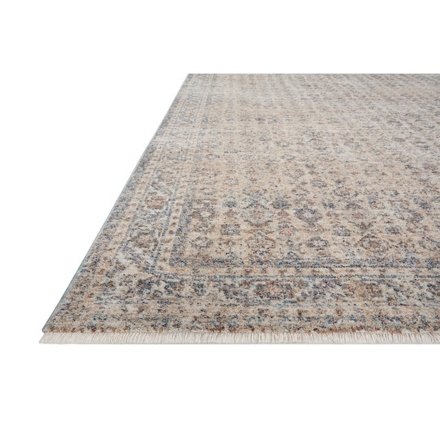 Transitional Angela Rose x Loloi Blake Rug Beige / Denim 9' x 13' Area Rug For Sale - Image 3 of 8