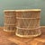 Vintage Woven Rattan Accent Tables - Set of 2 For Sale - Image 11 of 14