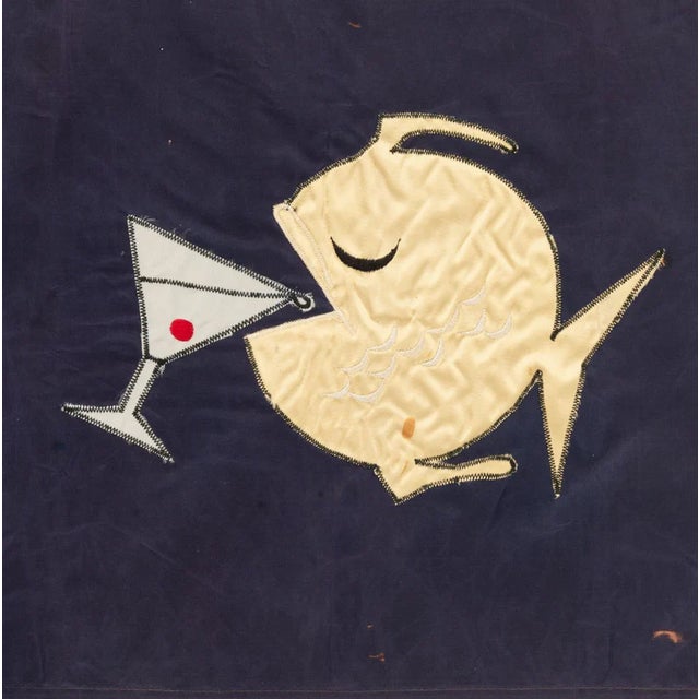 Traditional "Drink Like a Fish" Happy Hour Flag For Sale - Image 3 of 3