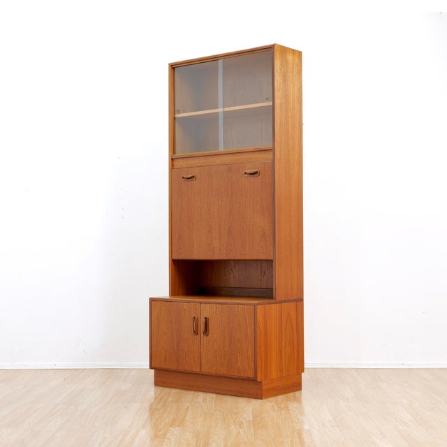Wood 1960s Mid Century G Plan Teak Bookcase Wall Unit, A Pair For Sale - Image 7 of 15